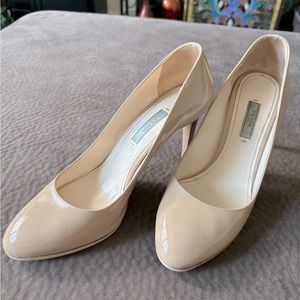 Prada nude heels